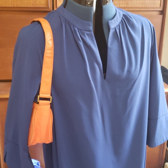 Wilsons Leather orange handbag - Picture 2 of 3